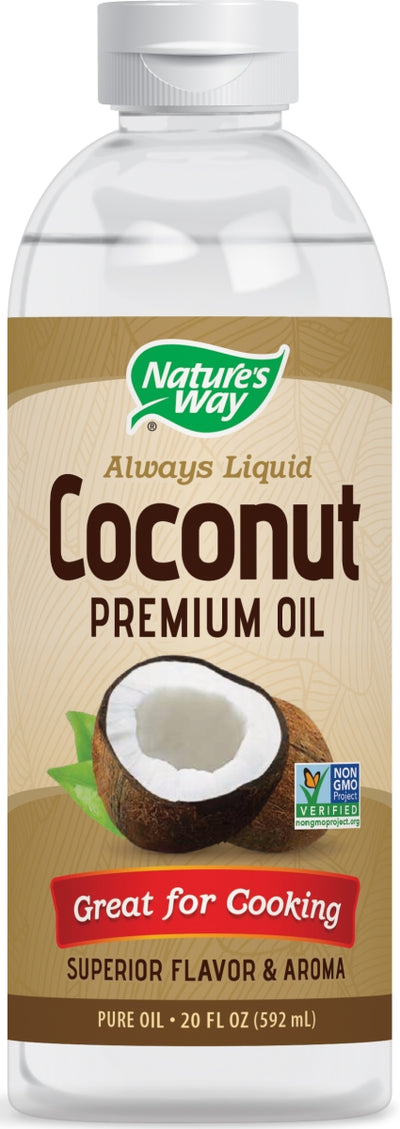 Liquid Coconut Premium Oil 20 fl oz (592 ml)