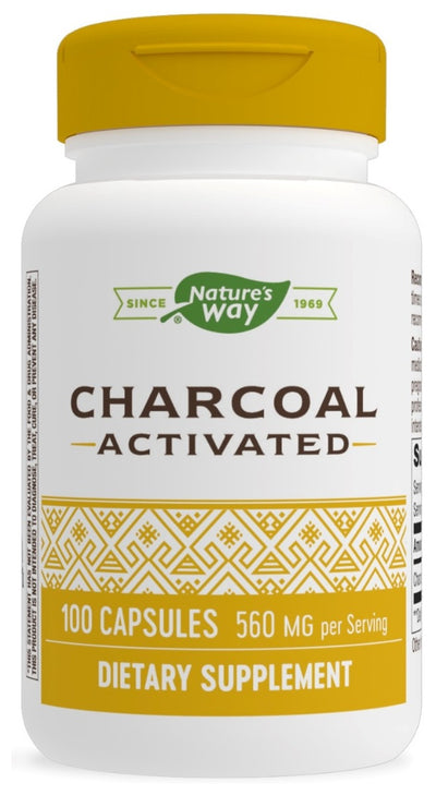 Activated Charcoal 100 Capsules