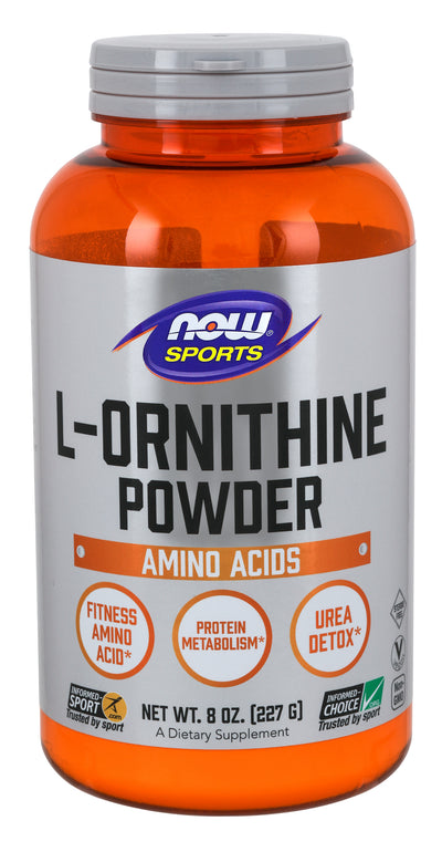 Now Sports, L-Ornithine Pure Powder 8 oz (227 g)