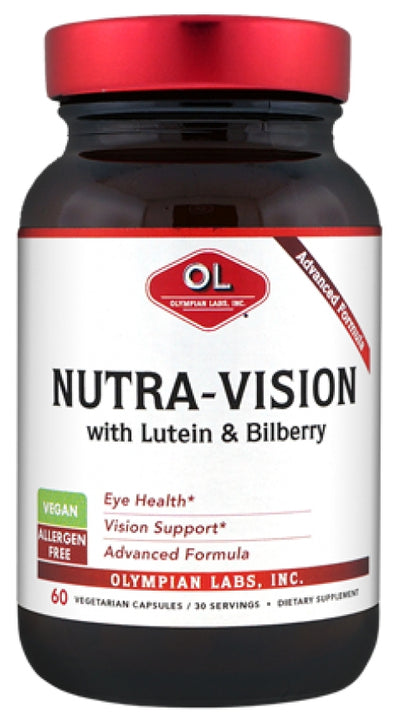Nutra-Vision with Lutein & Bilberry 60 Vegetarian Capsules