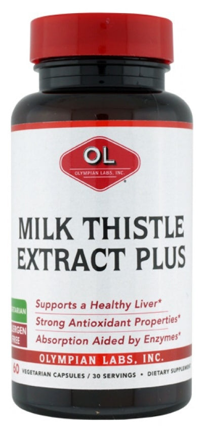 Milk Thistle Extract Plus 60 Vegetarian Capsules