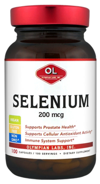 Selenium 200 mcg 100 Capsules