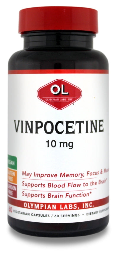 Vinpocetine 10 mg 60 Vegetarian Capsules