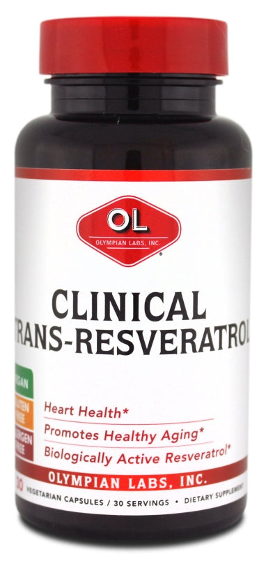 Clinical Trans Resveratrol 30 Vegetarian Capsules