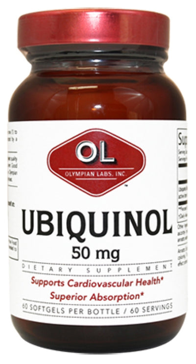 Ubiquinol 50 mg 60 Softgels