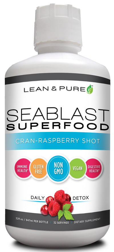 Lean & Pure Seablast Superfood Cran-Raspberry Shot 32 fl oz (947 ml)