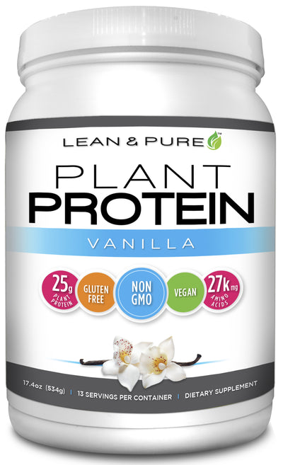 Lean & Pure Plant Protein Vanilla 17.4 oz (534 g)