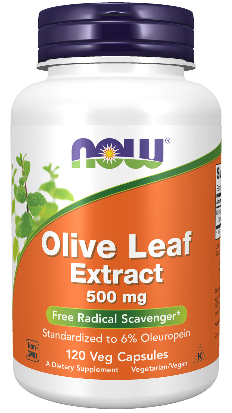 Olive Leaf Extract 500 mg 120 Veg Capsules