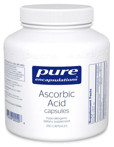 Ascorbic Acid Capsules 250 Capsules