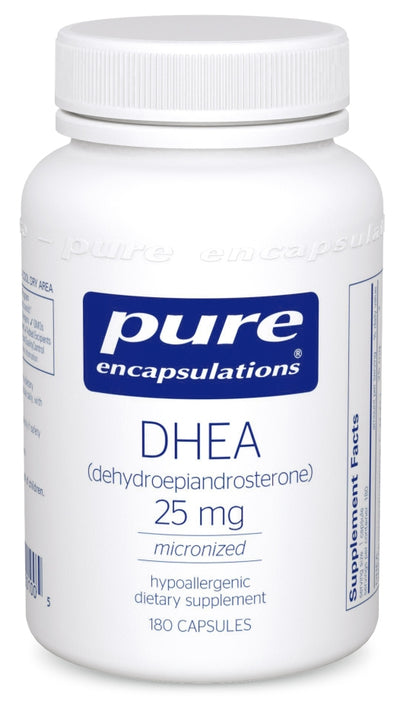 DHEA (Dehydroepiandrosterone) Micronized 25 mg 180 Capsules