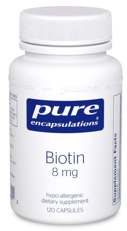Biotin 8 mg 120 Capsules