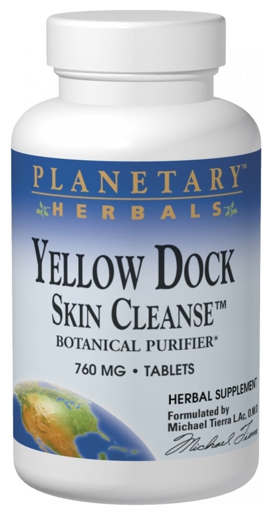 Yellow Dock Skin Cleanse 760 mg 120 Tablets
