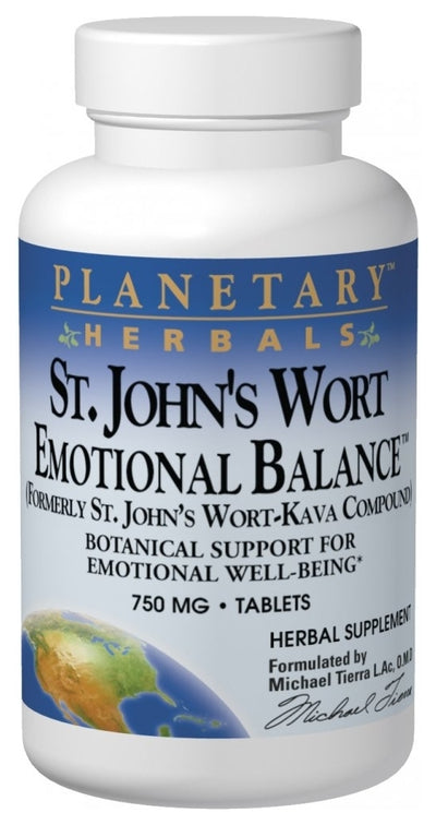 St. John's Wort Emotional Balance 750 mg 120 Tablets