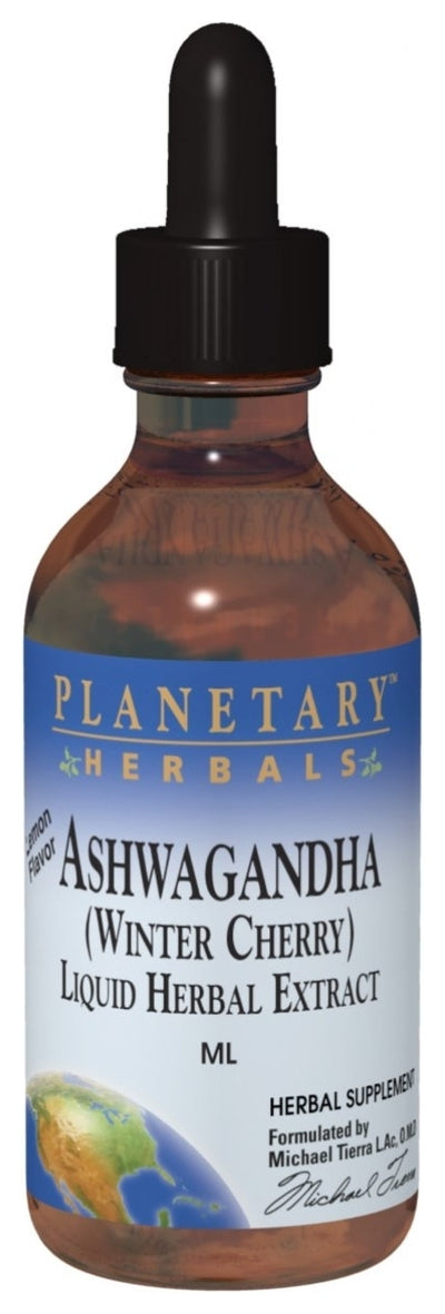 Ashwagandha Liquid Herbal Extract 2 fl oz