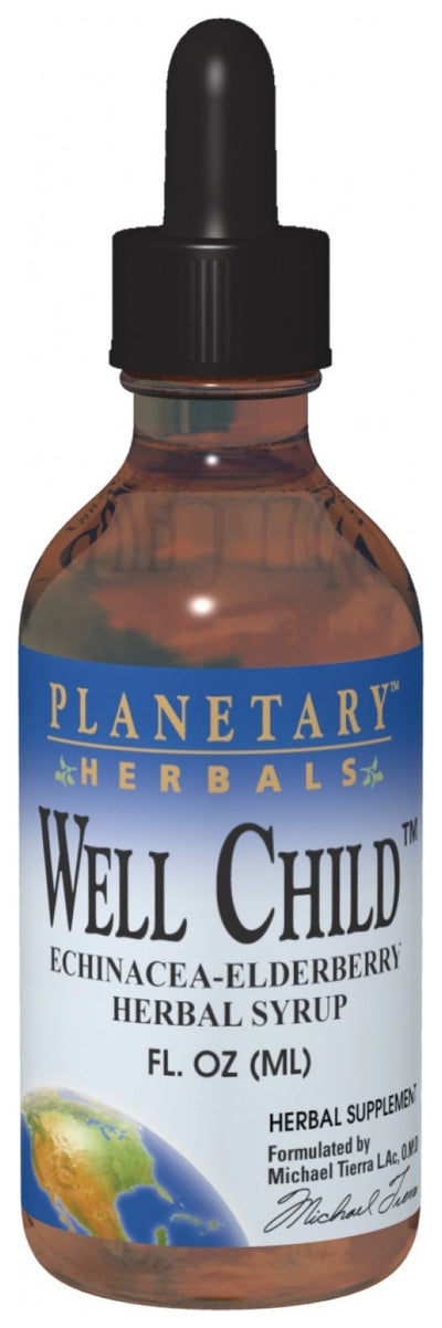 Well Child Echinacea-Elderberry Herbal Syrup 8 fl oz