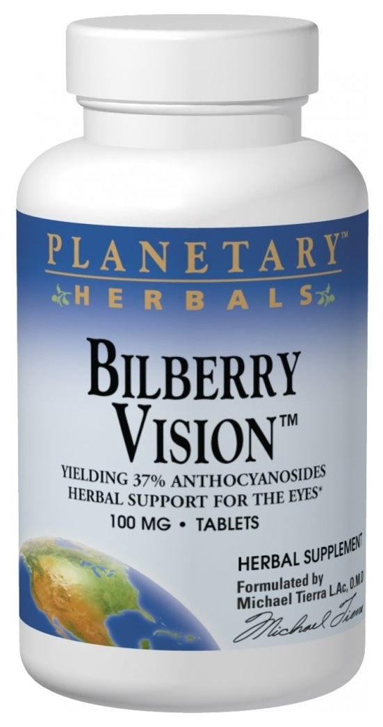 Bilberry Vision 100 mg 60 Tablets