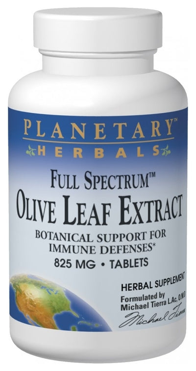 Full Spectrum Olive Leaf Extract 825 mg 60 Tablets