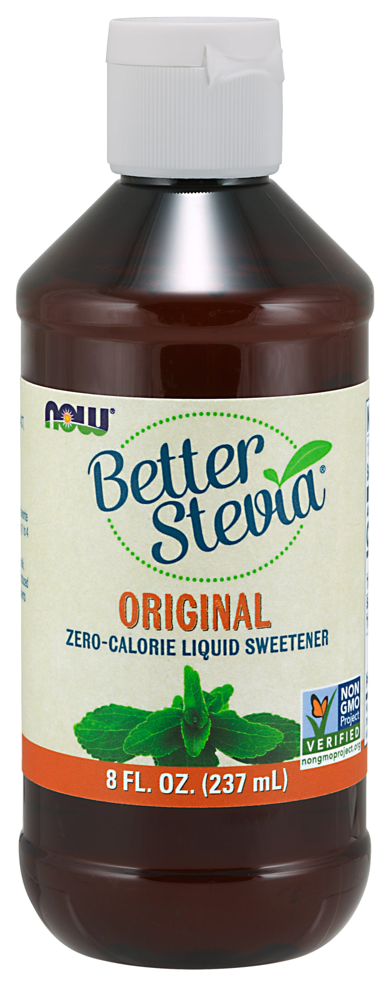 NOW Foods, Better Stevia Original Liquid Sweetener 8 fl oz (237 ml)