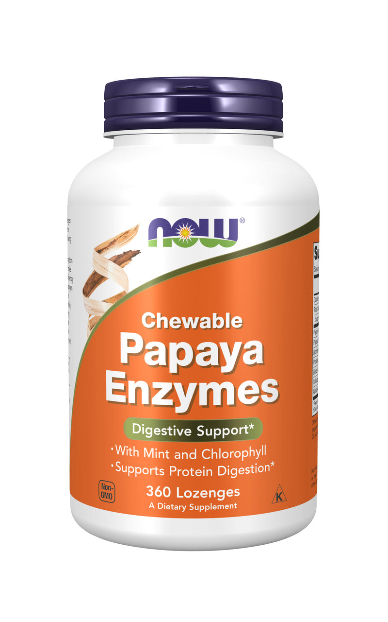 Chewable Papaya Enzymes 360 Lozenges