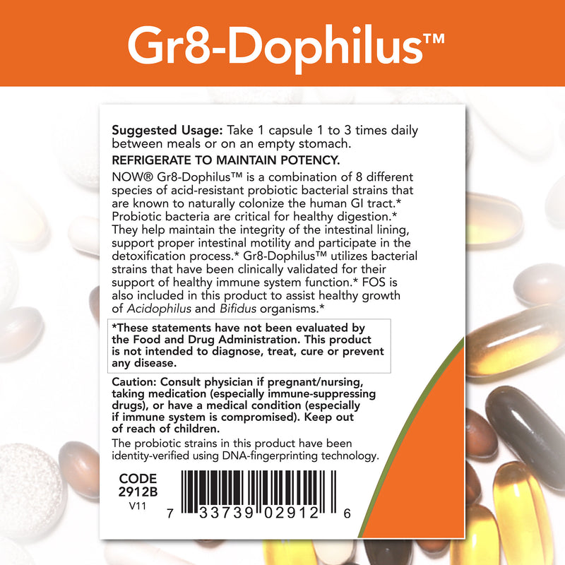 Gr8-Dophilus 60 Veg Capsules