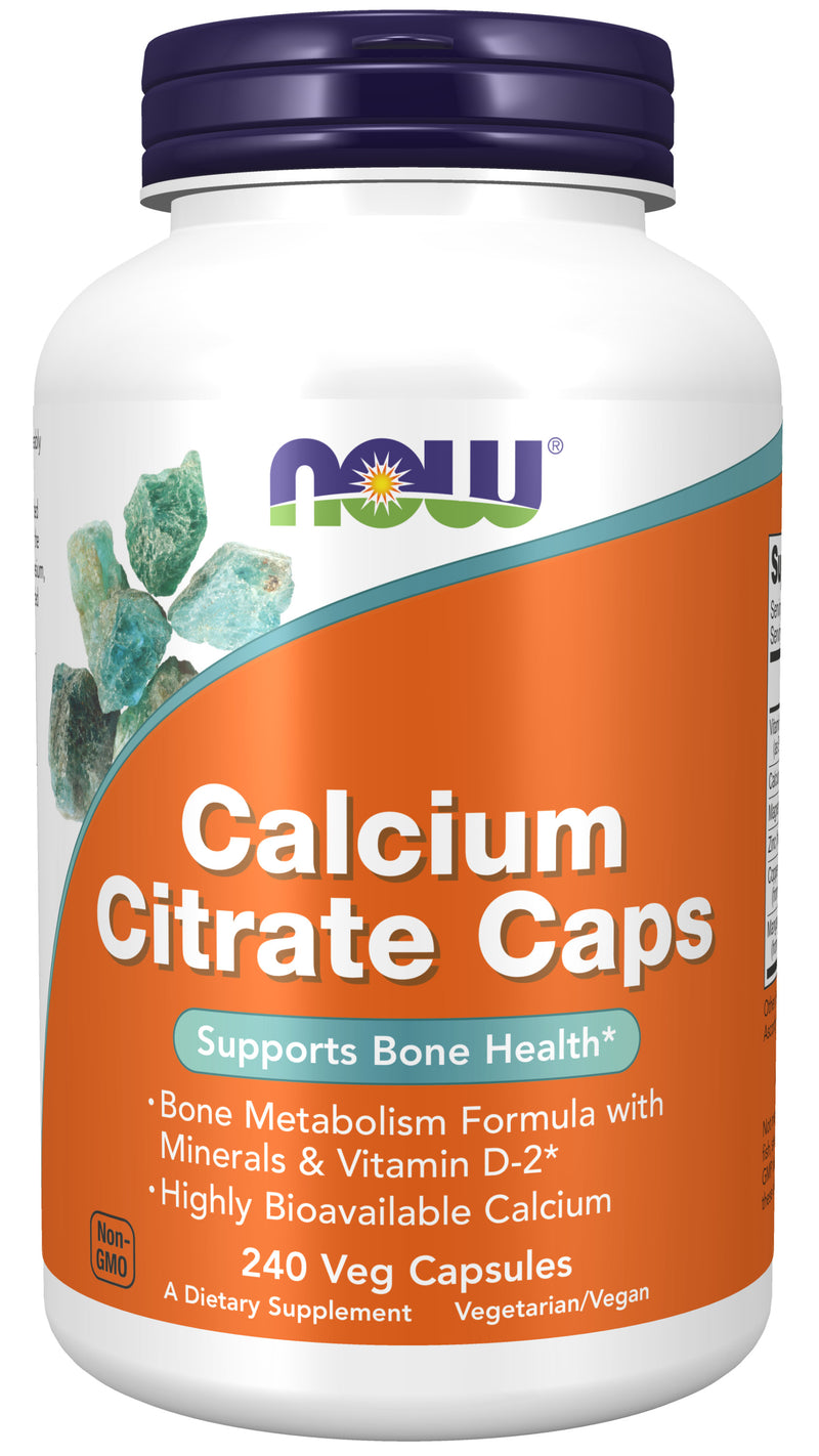 Calcium Citrate Caps 240 Veg Capsules