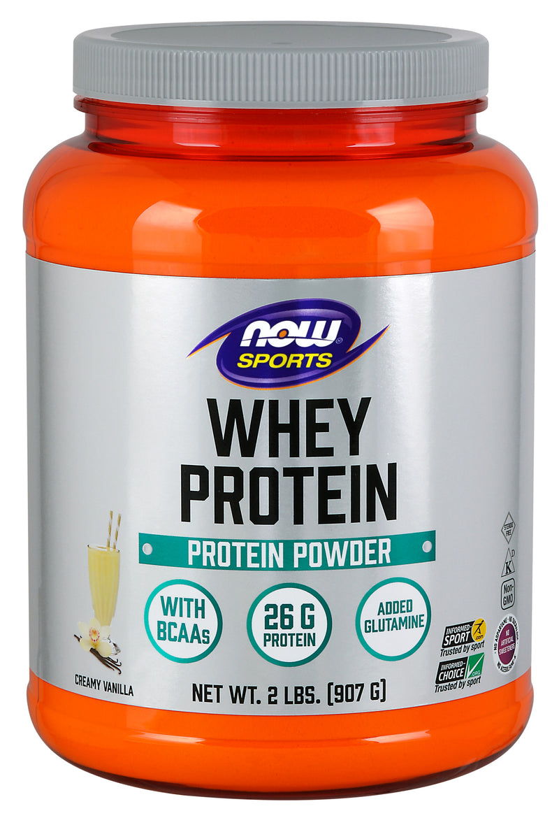 Whey Protein Natural Vanilla 2 lbs (907 g) | By Now sports- Best Price