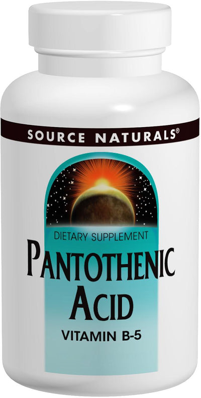 Pantothenic Acid 250 mg 250 Tablets