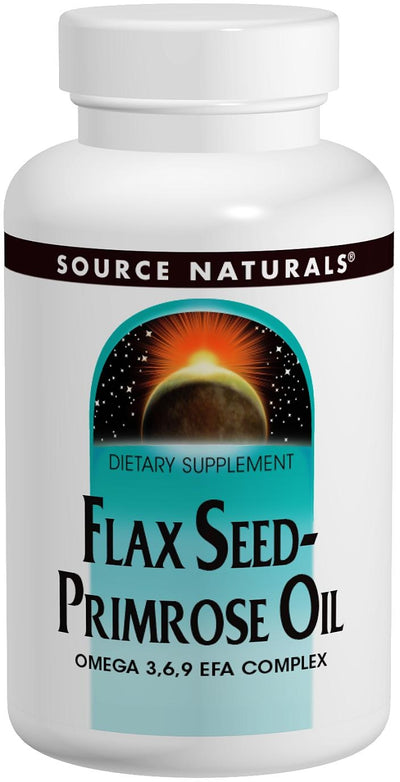 Flax Seed-Primrose Oil 1300 mg 90 Softgels