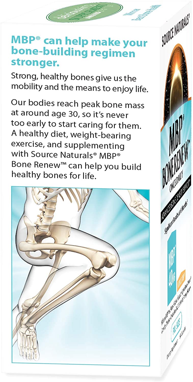 MBP Bone Renew Once Daily 60 Capsules by Source Naturals best price