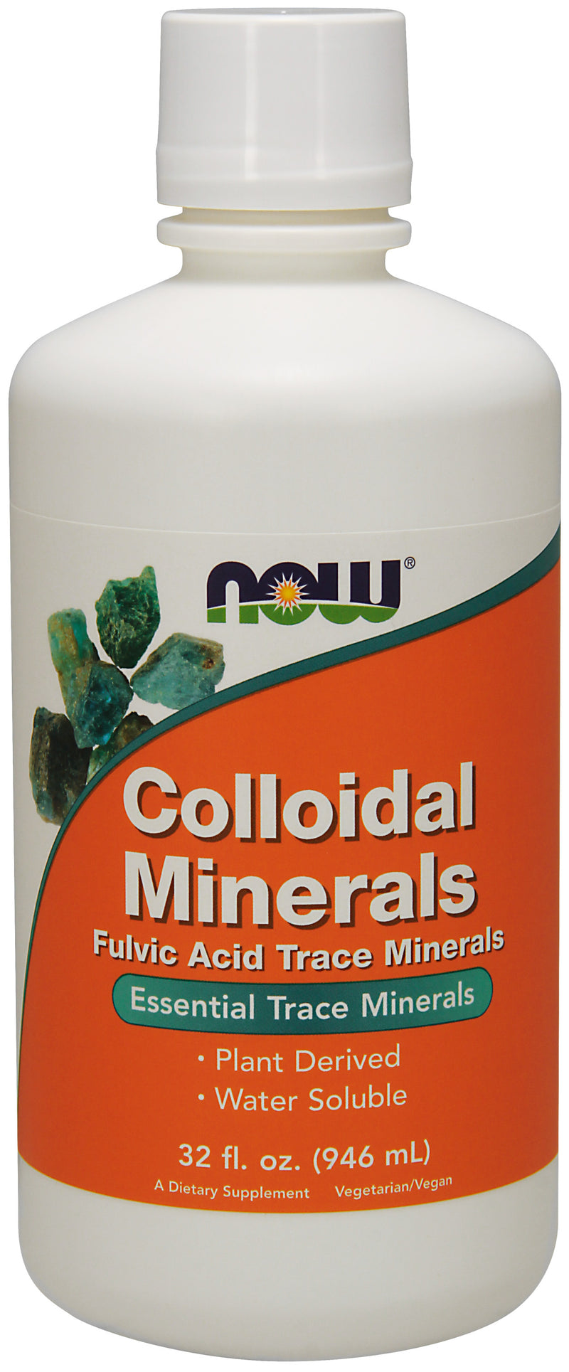 Colloidal Minerals 32 fl oz (946 ml) | By Now Foods - Best Price
