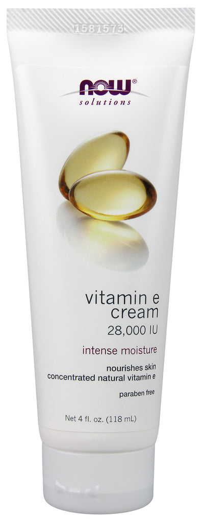 Now Solutions - Vitamin E Cream 28000 IU 4 fl oz (118 ml)