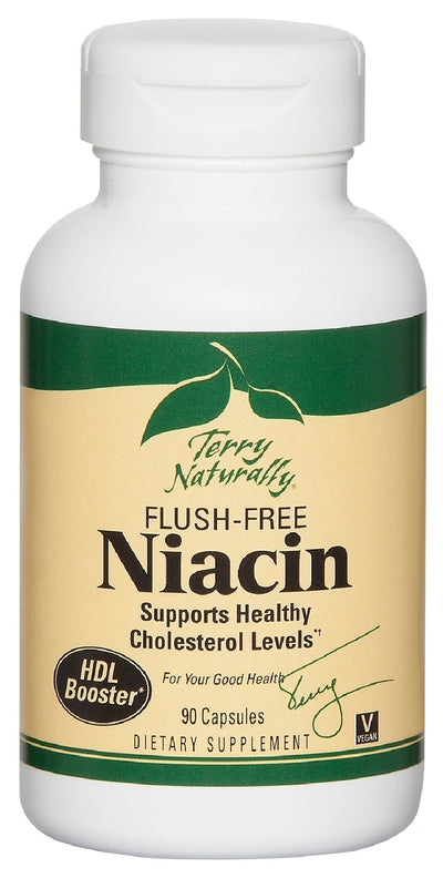 Terry Naturally Flush Free Niacin 90 Capsules