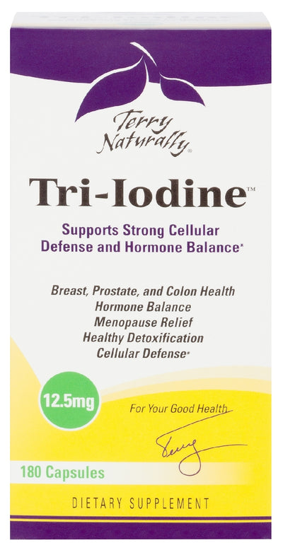 Terry Naturally Tri-Iodine 12.5 mg 180 Capsules