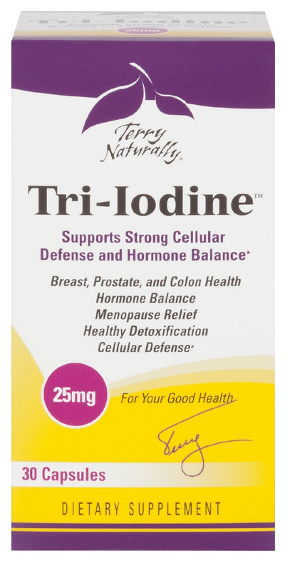 Terry Naturally Tri-Iodine 25 mg 30 Capsules