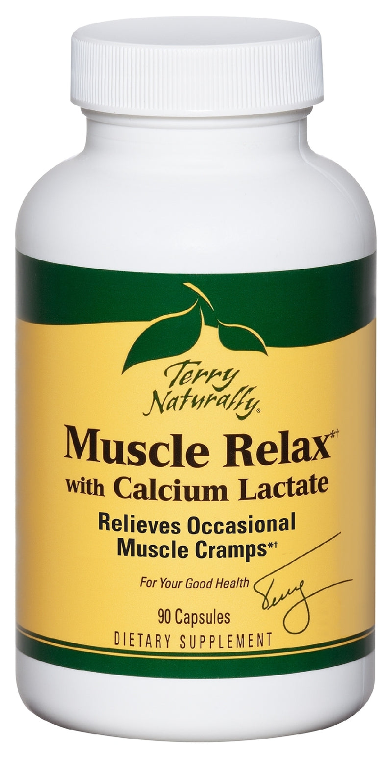 Terry Naturally Muscle Relax with Calcium Lactate 90 Capsules