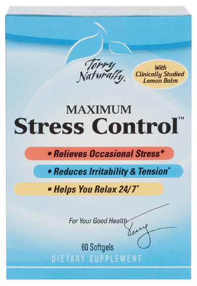 Terry Naturally Maximum Stress Control 60 Softgels
