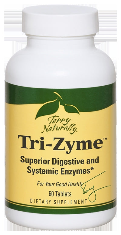 Terry Naturally Tri-Zyme 60 Tablets