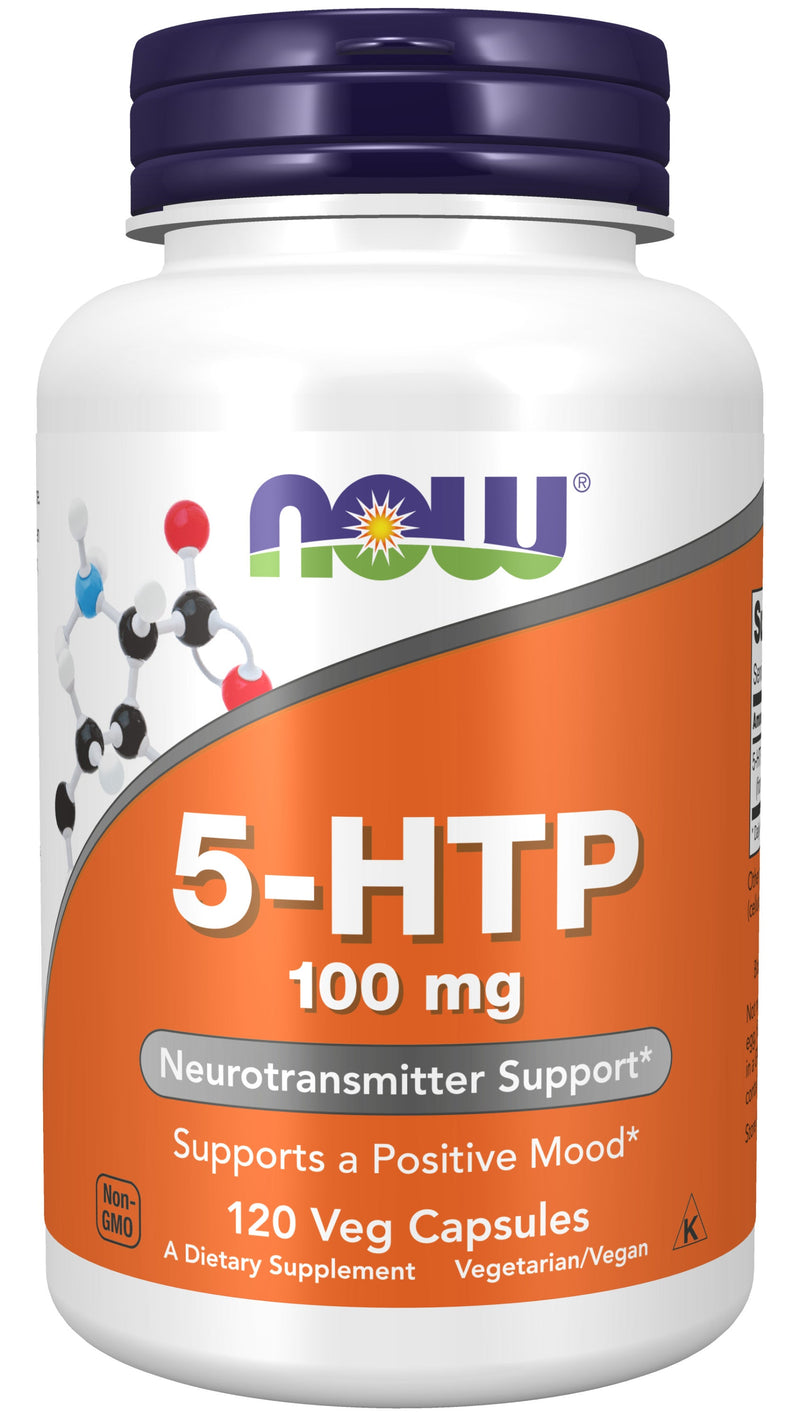 5-HTP 100 mg 120 Veg Capsules - 2 Pack