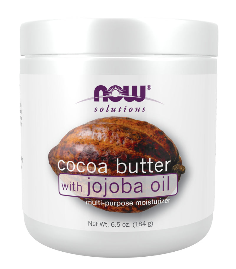 Now Solutions - Cocoa Butter with Jojoba Oil 6.5 fl oz (192 ml)