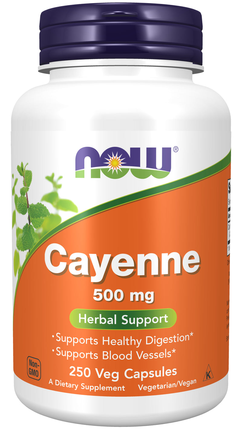 Cayenne 500 mg 250 Veg Capsules